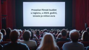Prosečan filmski budžet u regionu u 2023. godini iznosio je milion evra