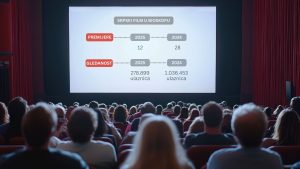 Bioskopsku premijeru u 2025. godini imalo je samo 12 domaćih filmova